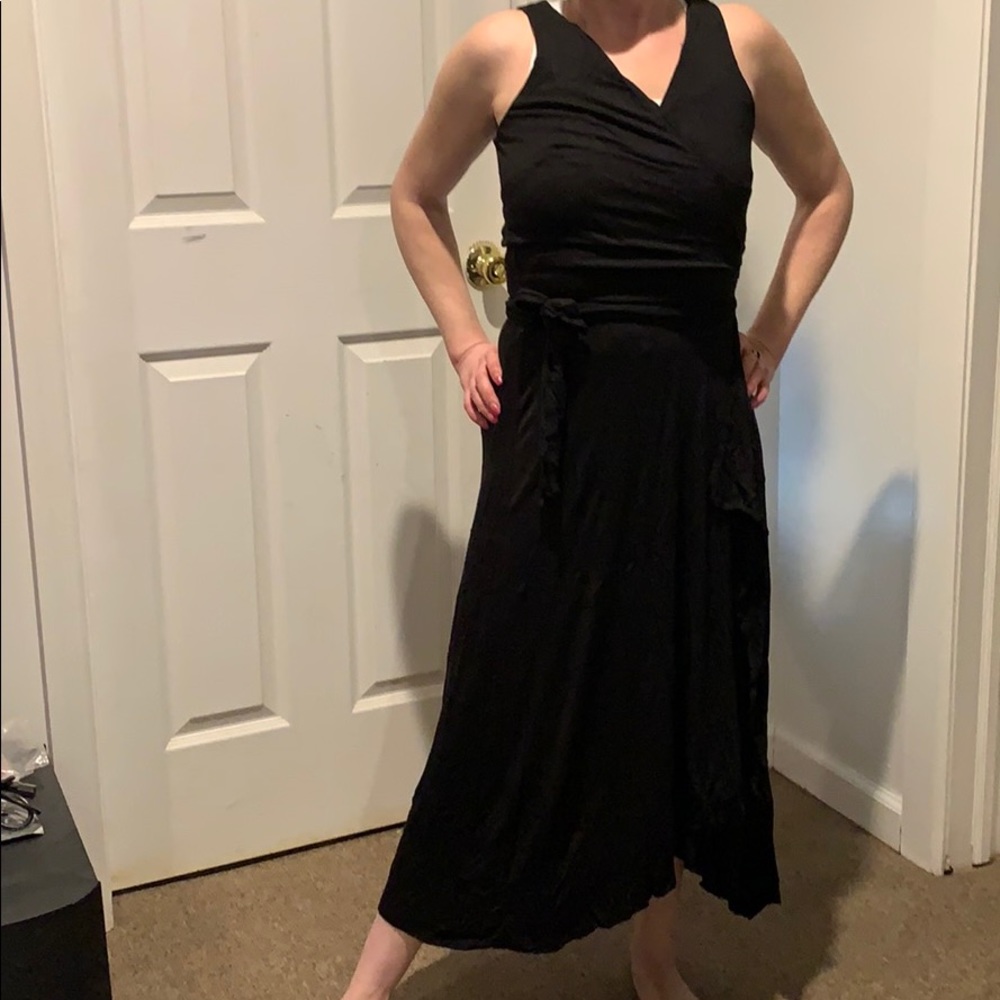 Brand new black loft dress